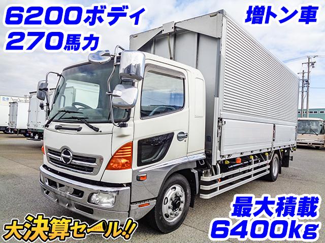 No.3535　H20　日野　レンジャー　トランテックス製アルミウイング　最大積載6400kg　6200ボディ　270馬力　ターボ車