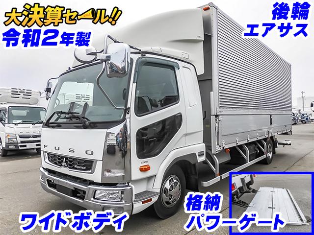 No.3664　R2　三菱ふそう　ファイター　アルミウイング　2KG-FK65F　パワーゲート付　ワイドボディ