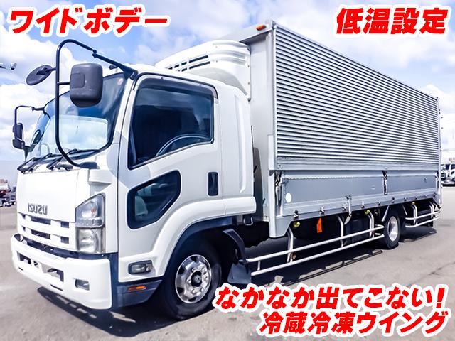 H21/2 いすゞ フォワード 冷蔵冷凍ウイング PDG-FRR34S2