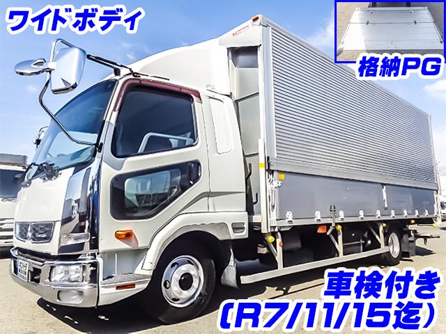 No.3757　H28　三菱ふそう　ファイター　パブコ製アルミウイング　極東開発製格納パワーゲート　ワイドボディ　車検付き(R7/11/15迄)
