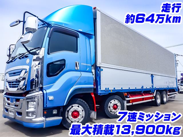 No.3783　H28　いすゞ　ギガ　フルハーフ製アルミウイング　7速ミッション　リターダー　アルミホイール