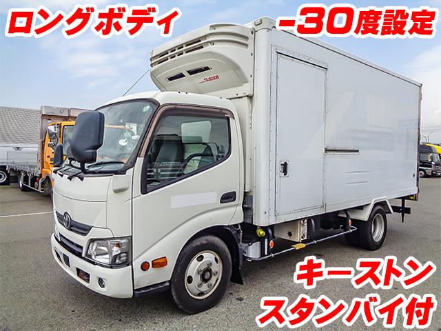 No.3796　H28　トヨタ　トヨエース　東プレ製冷蔵冷凍車　最大積載2000kg　ロングボディ　キーストン　スタンバイ　－30度設定　AT