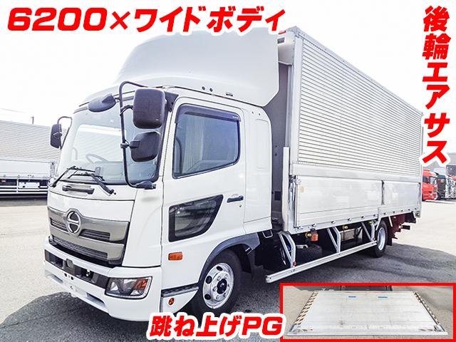 No.3826　H30　日野　レンジャー　トランテックス製アルミウイング　パワーゲート　後輪エアサス　ワイドボディ
