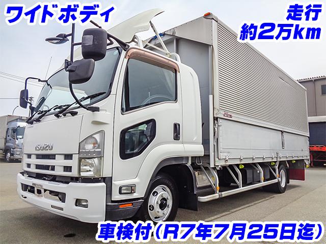 No.3846　H23　いすゞ　フォワード　日本フルハーフ製アルミウイング　最大積載量3100kg　ワイドボディ　走行約2万km