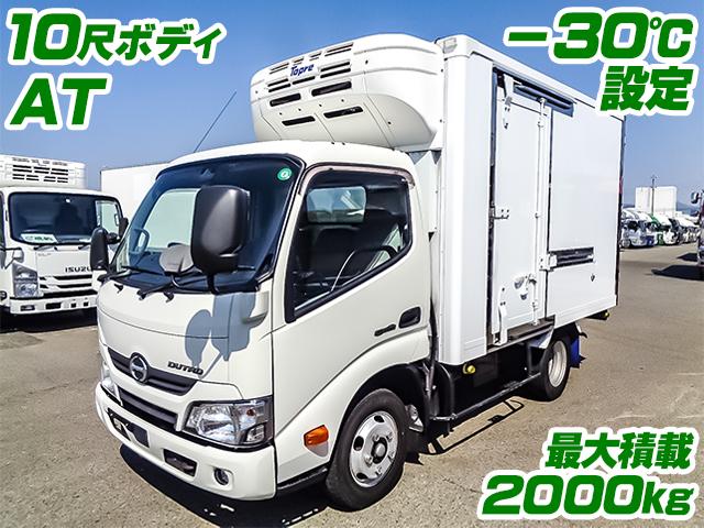No.3860　R1　日野　デュトロ　東プレ製冷蔵冷凍車　最大積載2000kg　10尺ボディ　－30度設定　ターボ車