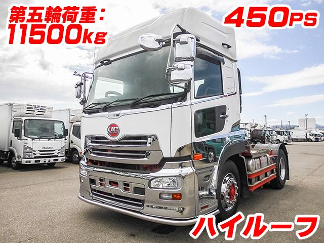 No.4064　H30　UDトラックス　クオン　トレーラーヘッド　QKG-GK6XAB　ハイルーフ　第五輪荷重11500kg