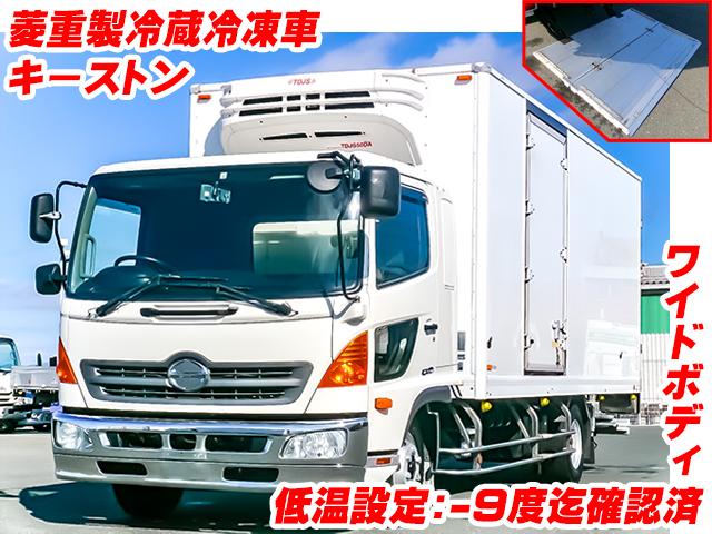 No.4504　H26　日野　レンジャー　冷蔵冷凍車　格納式パワーゲート　低温設定　キーストン　ラッシングレール　メッキフロントバンパー