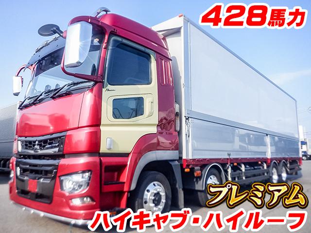 No.4655　R1　三菱ふそう　スーパーグレート　パブコ製アルミウイング　グレード：プレミアム　428馬力　ハイキャブ　ハイルーフ