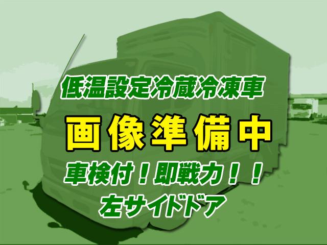No.4746　H28　三菱ふそう　キャンター　冷蔵冷凍車　低温設定　車検付　10尺ボディ　デュオニック　バックモニター　サイドドア　メッキフロントバンパー