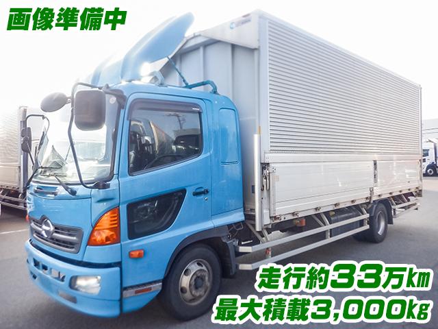 No.4991　H23　日野　レンジャー　トランテックス製アルミウイング　最大積載3,000kg　ラッシング2段