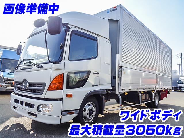 No.4992　H29　日野　レンジャー　トランテックス製アルミウイング　ワイドボディ　最大積載量3050kg　ラッシングレール2段　内フック