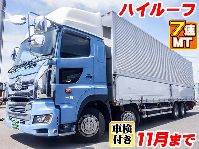 No.5102　H29　日野　プロフィア　トレクス製アルミウイング　最大積載13,900kg　ハイルーフ　7速ミッション　車検付（R8/11/1迄）　リターダー　アルミホイール
